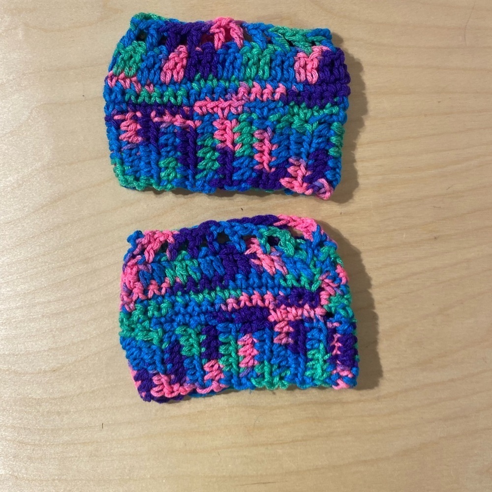 Colorful Crochet Boot Topper (OT)